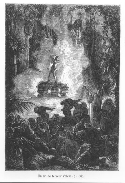 Un grido di terrore si levò, illustrazione da 